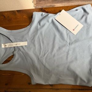 lululemon athletica Soft Blue Tank Top
